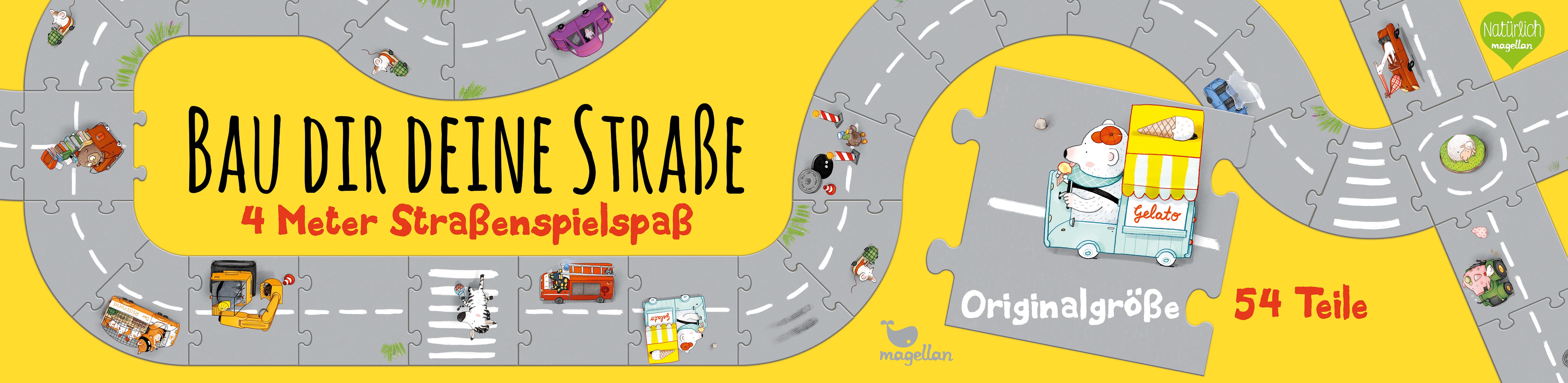 Bau dir deine Straße 1 - 4 Meter Straßenspielspaß | -