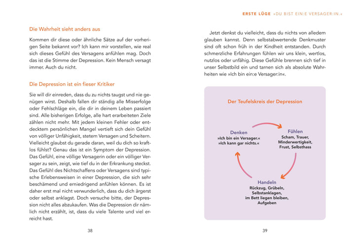 7 Lügen, die dir eine Depression erzählt | Berger, Dinah-Kristin