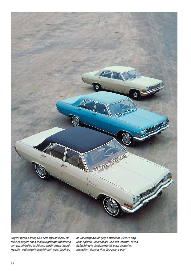 Opel Kapitän, Admiral, Diplomat A & B - Die großen Drei aus Rüsselsheim | Di...