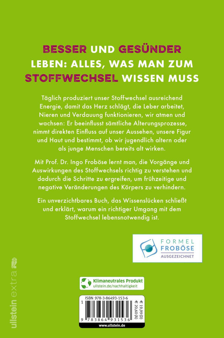 Der Stoffwechsel-Kompass | Froböse, Ingo