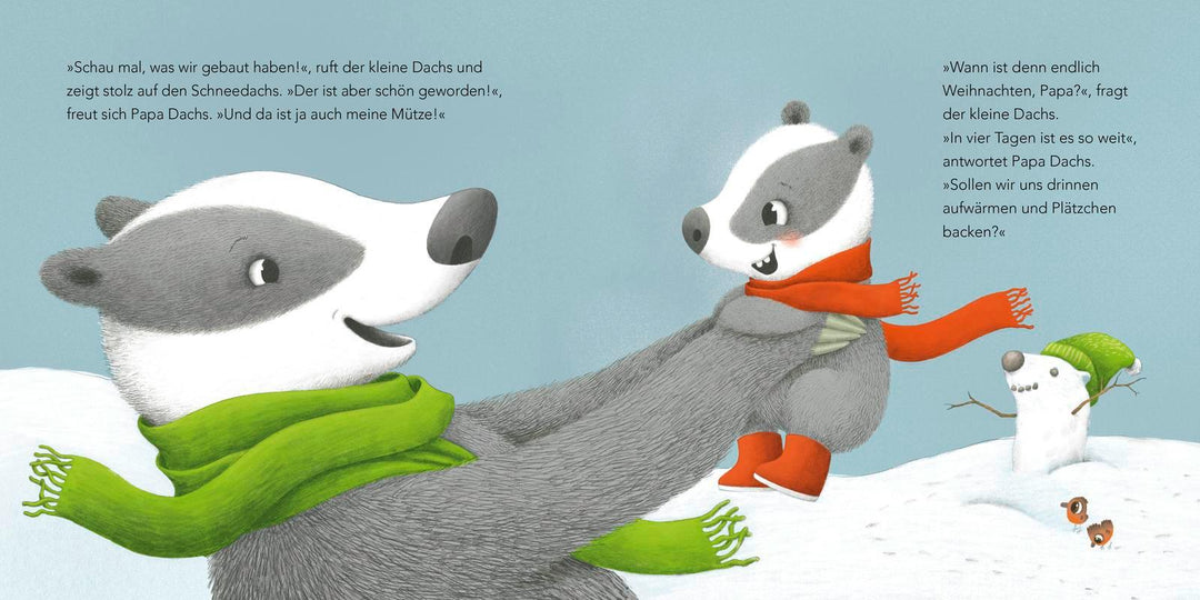 "Wann ist endlich Weihnachten?", fragt der kleine Dachs (Weihnachtsbuch) | K...