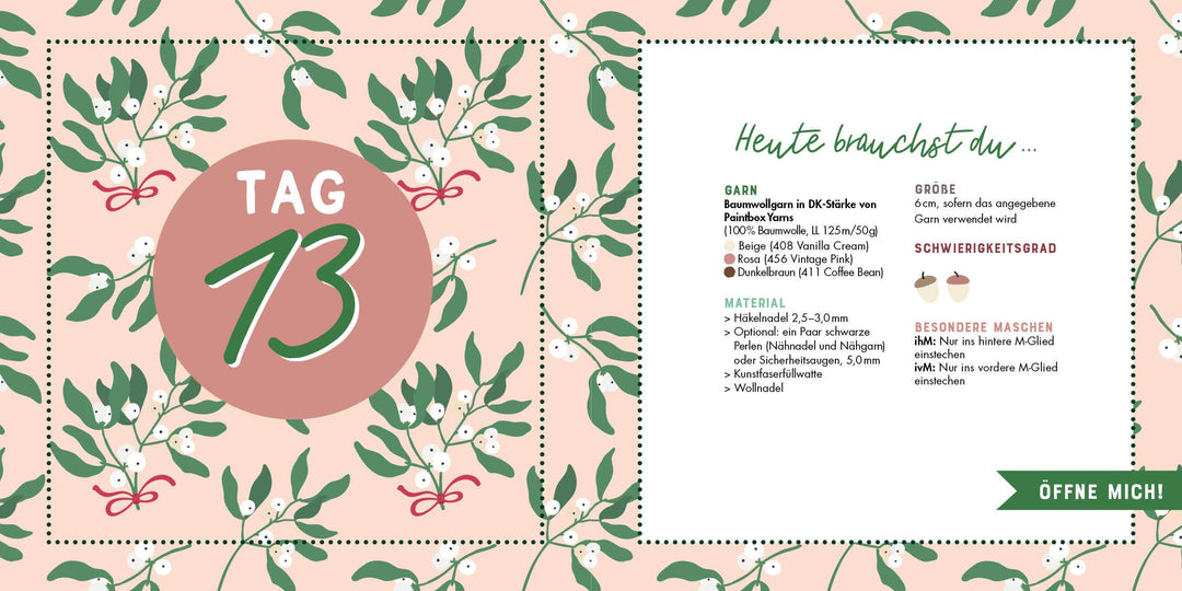 Mini-Amigurumis Adventskalender - Weihnachten im Wald | Caliri, Ilaria | Str...