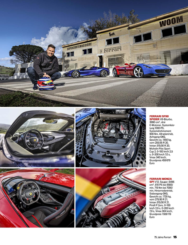 auto motor und sport Edition - 75 Jahre Ferrari | -