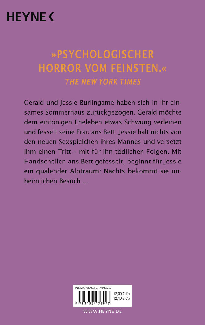 Das Spiel (Gerald's Game) | King, Stephen