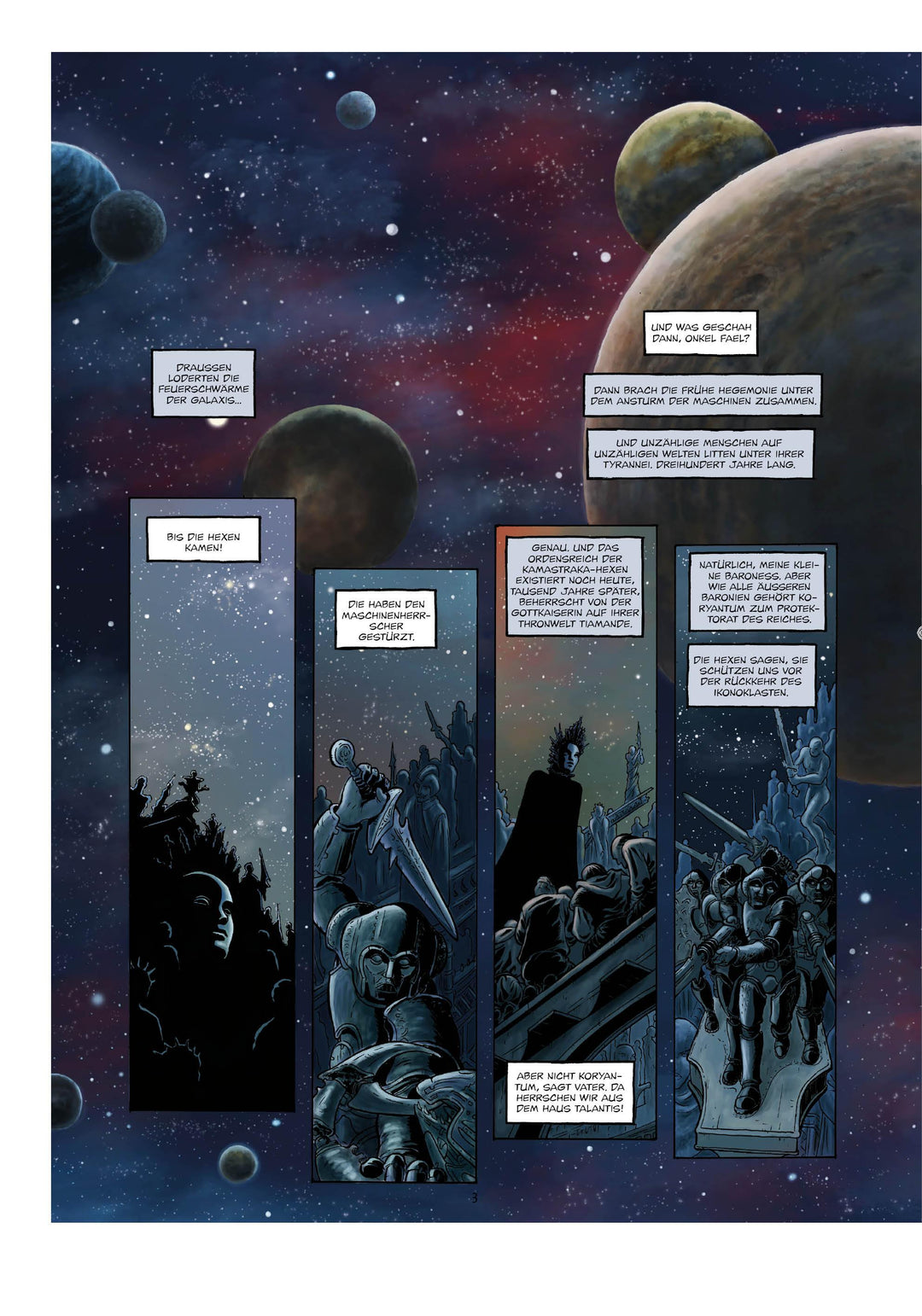 Die Krone der Sterne (Comic). Band 1 (von 3) | Meyer, Kai | Krehl, Yann