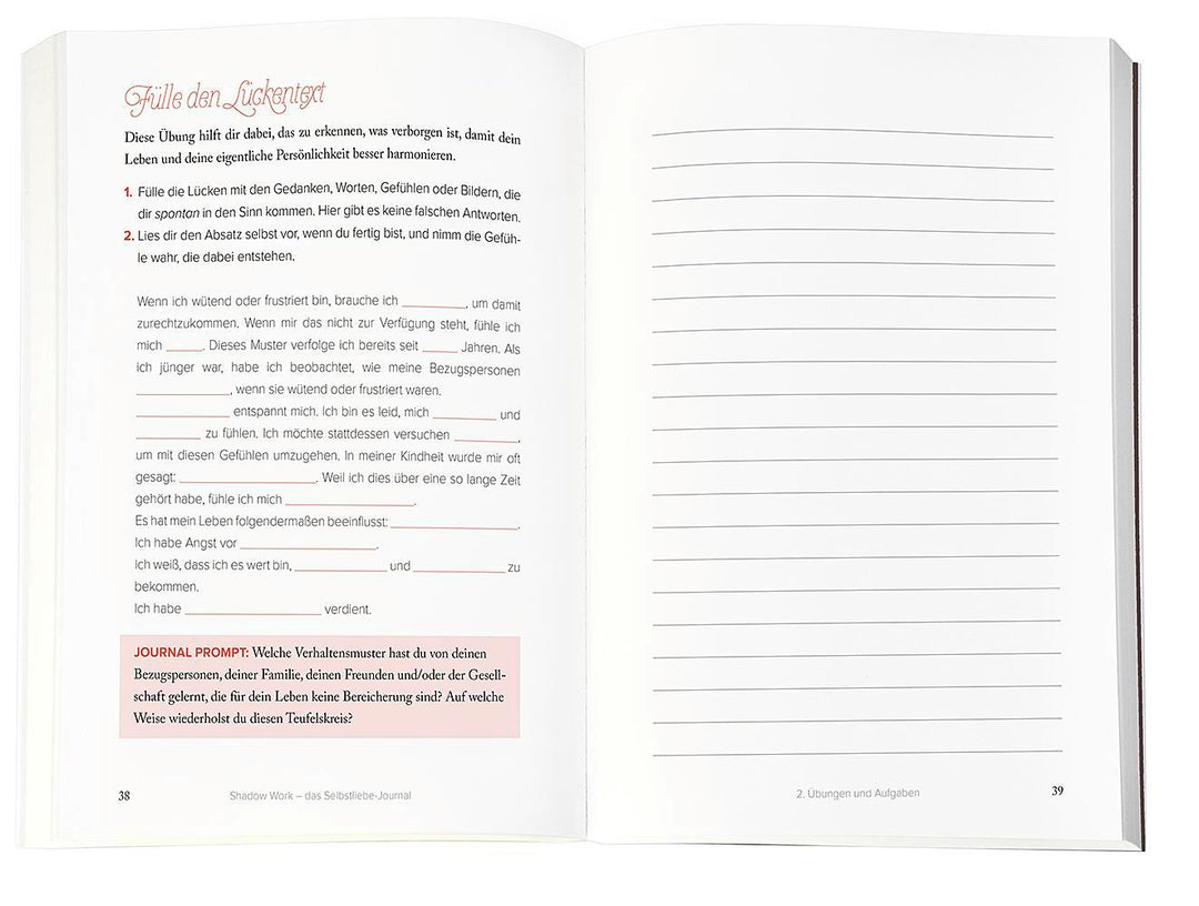 Shadow Work - das Selbstliebe-Journal | Jay, Latha | Inez, Valerie