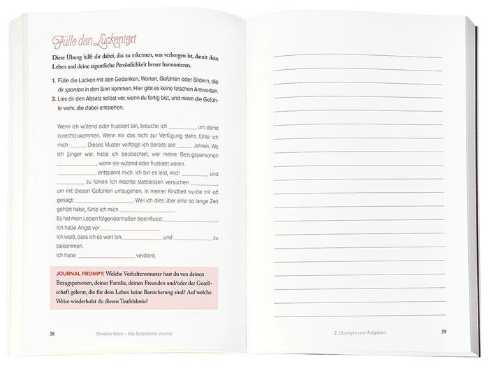 Shadow Work - das Selbstliebe-Journal | Jay, Latha | Inez, Valerie
