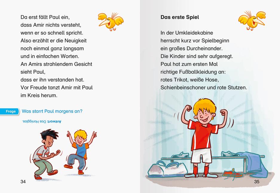 1:0 für Paul! Eine Fußballgeschichte - Leserabe ab 2. Klasse - Erstlesebuch ...