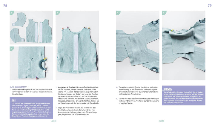 Hej Minimode - Super soft: Baby- und Kinderkleidung nähen mit Merino-Wollsto...