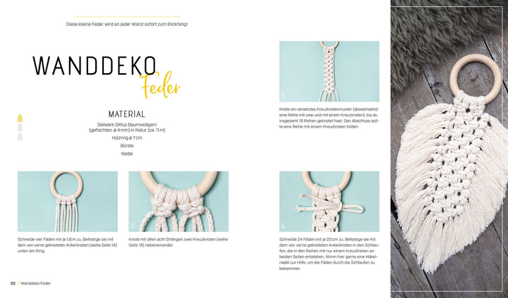 Makramee super easy | Kirsch, Josephine