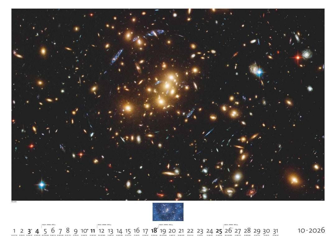 Sternzeit 2026 - Bild-Kalender - Poster-Kalender - 70x50 | Mokler, Felicitas