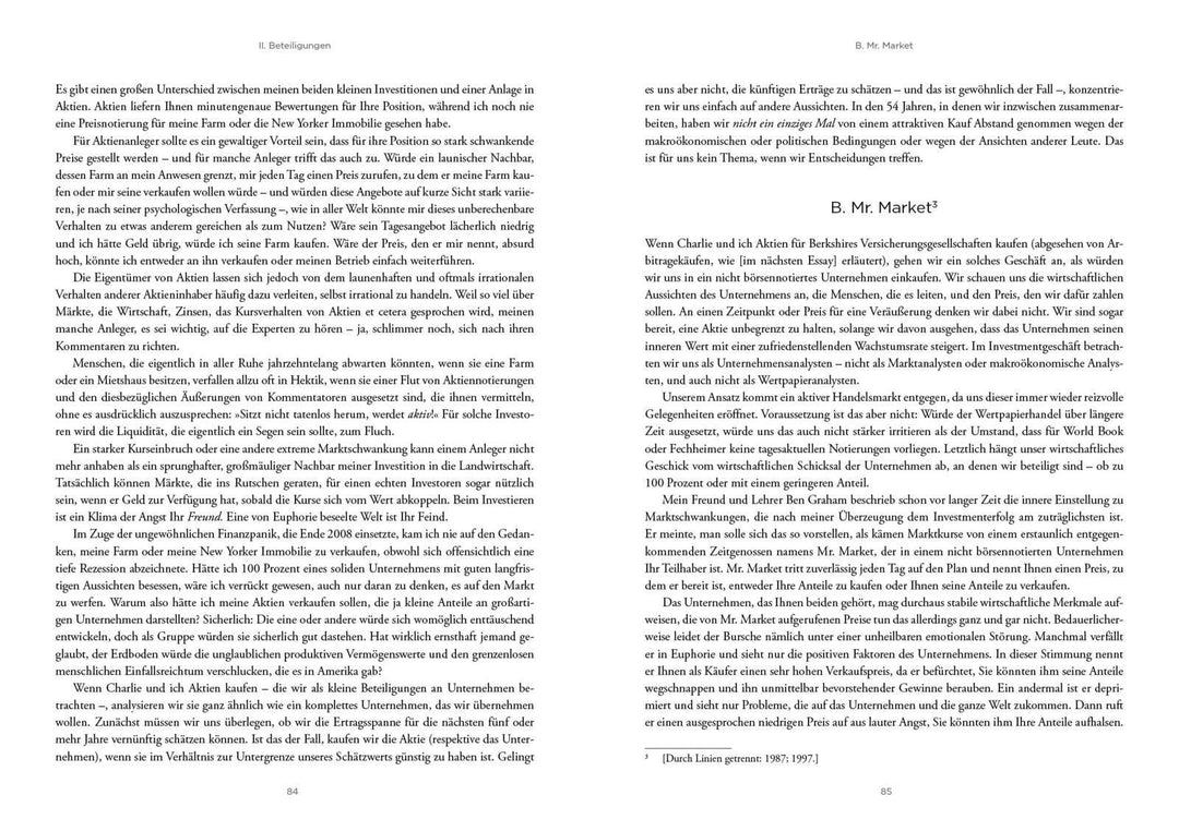 Die Essays von Warren Buffett | Cunningham, Lawrence A. | Buffett, Warren