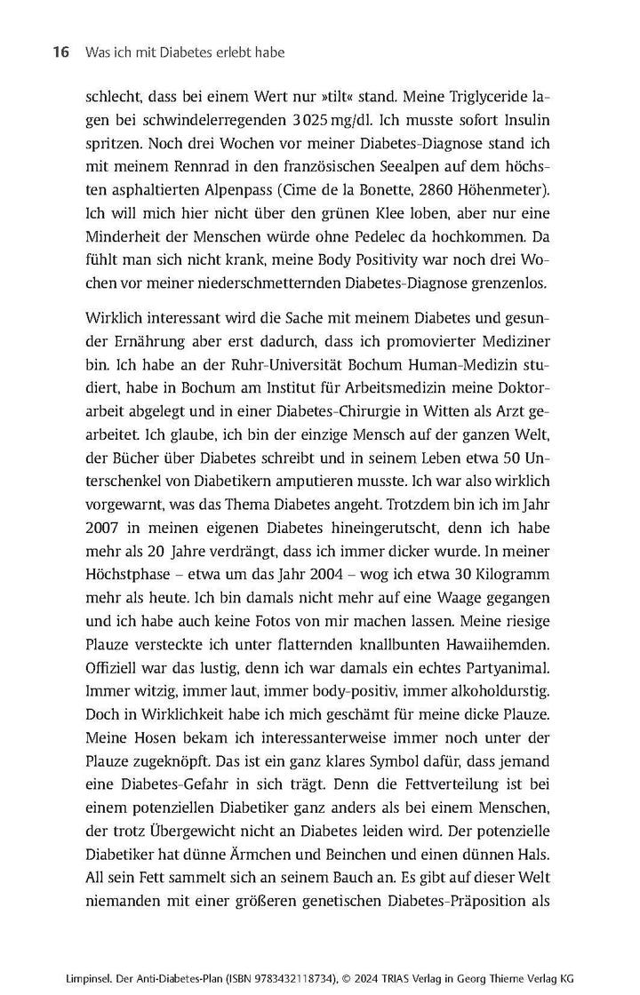 Der Anti-Diabetes-Plan | Limpinsel, Rainer