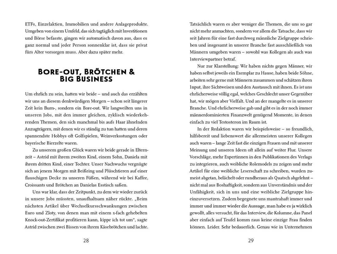 "Geld interessiert mich einfach nicht" | Zehbe, Astrid | Meyer, Daniela