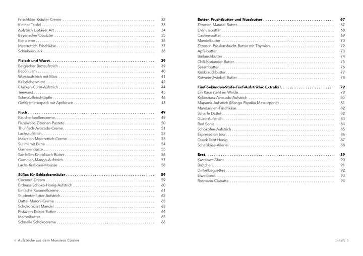 Aufstriche aus dem Monsieur Cuisine | Till, Charly