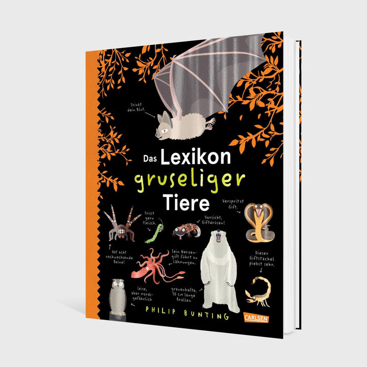 Das Lexikon gruseliger Tiere | Bunting, Philip
