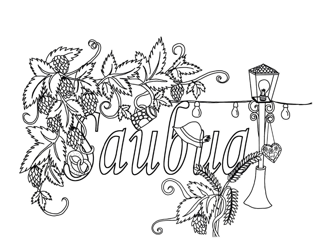 Das Malbuch für Erwachsene: Fluch Dich frei | -