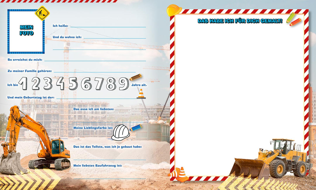 Baustellenfahrzeuge: Meine Kindergartenfreunde | -