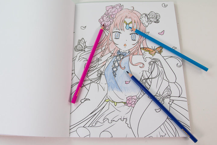 I love Manga & Anime - Das Malbuch | -