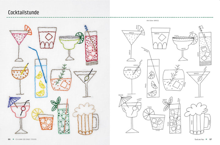 Ich kann 500 Dinge sticken. Witzige, süße, coole und freche Motive. Ganz ein...