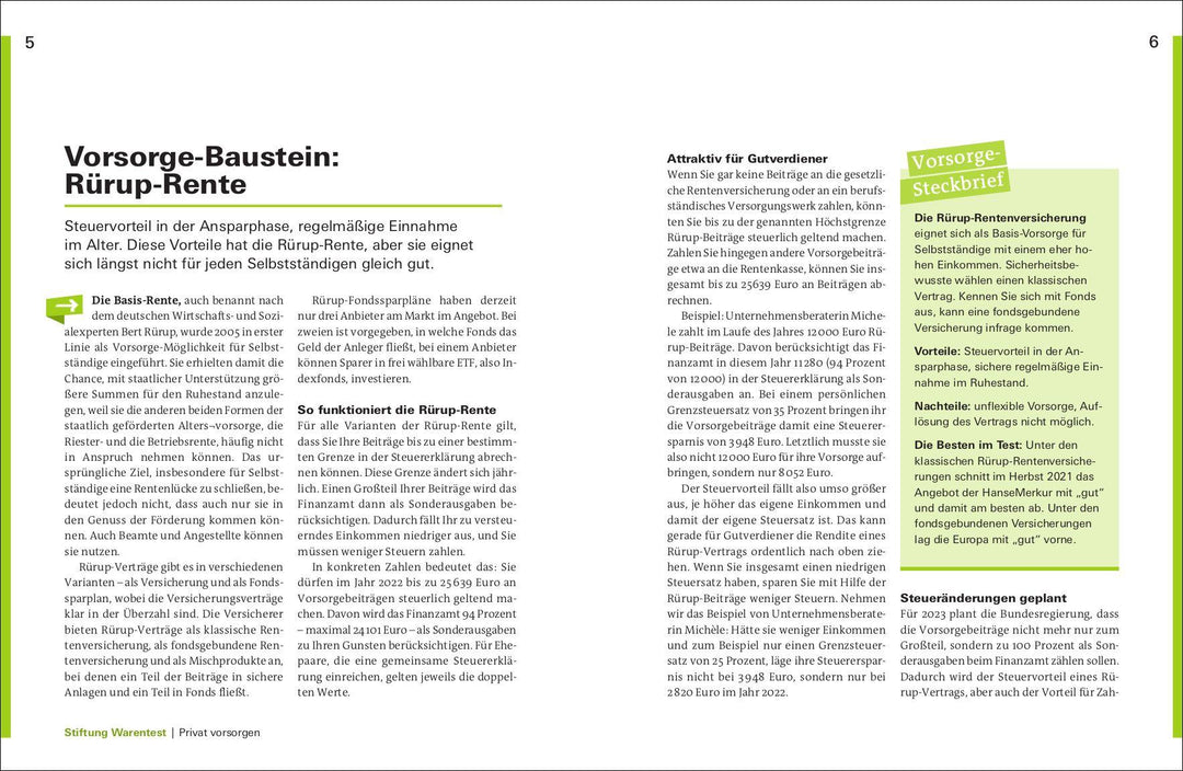 Altersvorsorge für Selbstständige | Pohlmann, Isabell