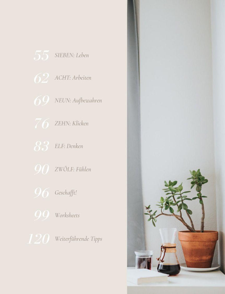 Zeit statt Zeug: Die Aufräum-Challenge. | Fazis, Birgit