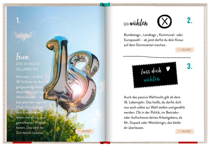 100 Dinge, die man mit 18 endlich tun kann | -