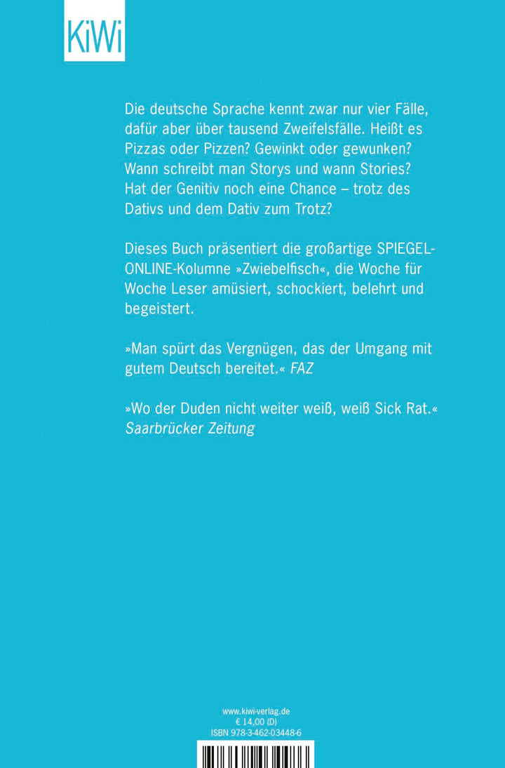 Der Dativ ist dem Genitiv sein Tod | Sick, Bastian