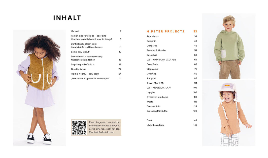 Little Hipster: Kinderkleidung nähen. Frech, wild, wunderbar! | JULESNaht