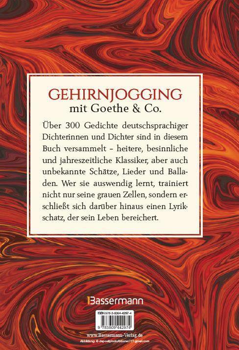 Gedichte zum Gedächtnistraining. Balladen, Lieder und Verse fürs Gehirnjoggi...