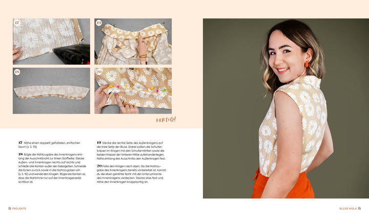 Einfach wow nähen: Feminine Kleidung für jeden Anlass mit @thisiskachi | Pos...