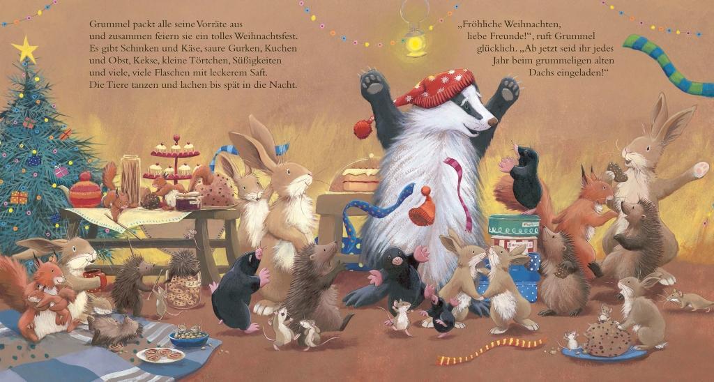 Der ganze Wald freut sich auf Weihnachten | -