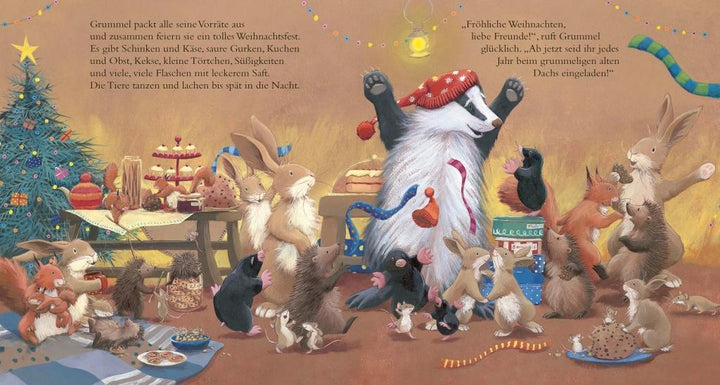 Der ganze Wald freut sich auf Weihnachten | -