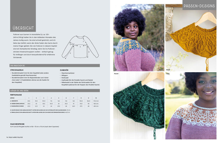 Skandinavische Top-down-Pullover | Putano, Olga | @Olgaputanodesigns