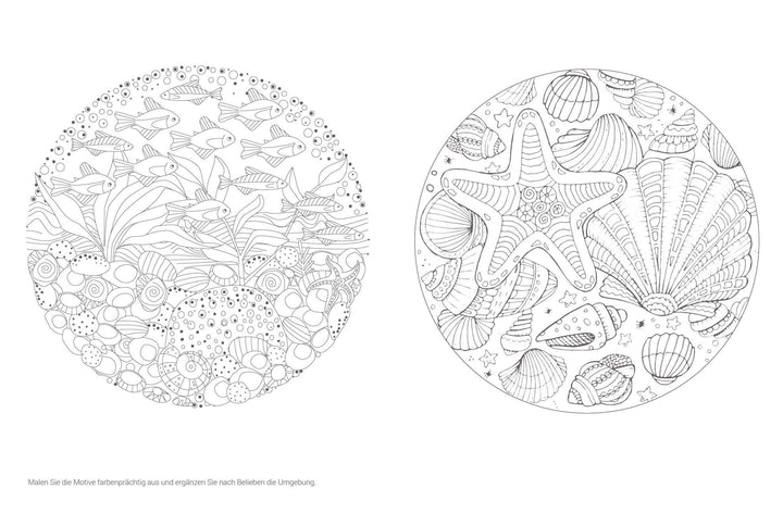 Inspiration Meeresrauschen | 50 Unterwasser-Motive zum Ausmalen, Träumen und...