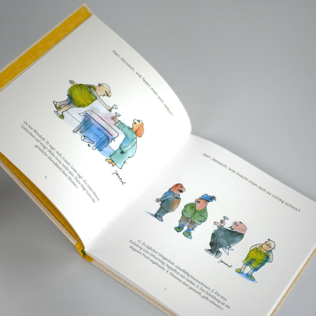 Herr Janosch, wie feiert man sich selbst? | Janosch