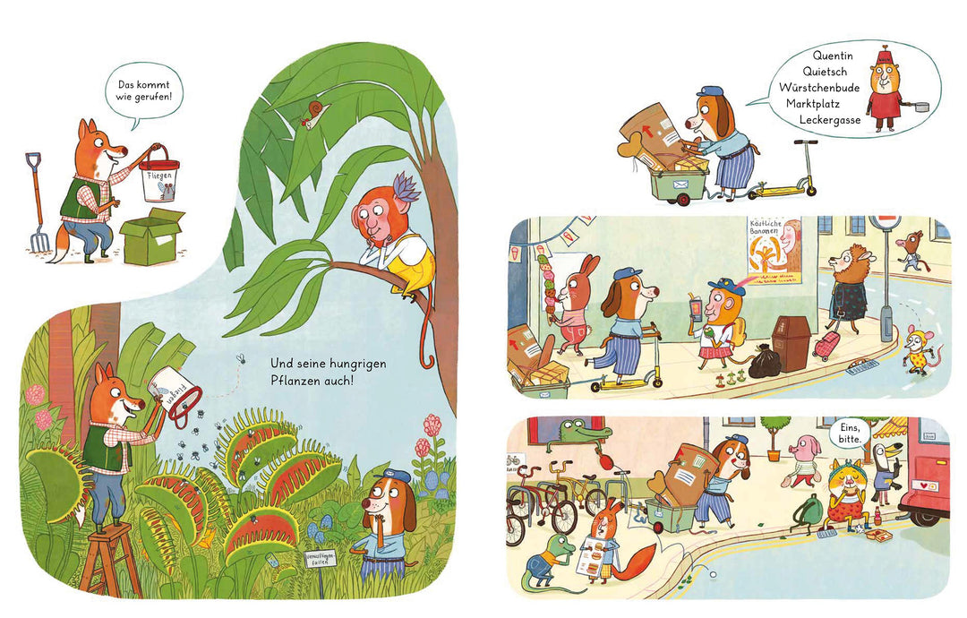 Pino Pfote, Päckchenbote 01. Ein Suchbuch für kleine Spürnasen | Freeman, Tor