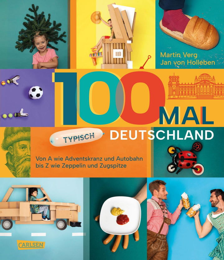 100 mal typisch Deutschland | Verg, Martin | Holleben, Jan Von