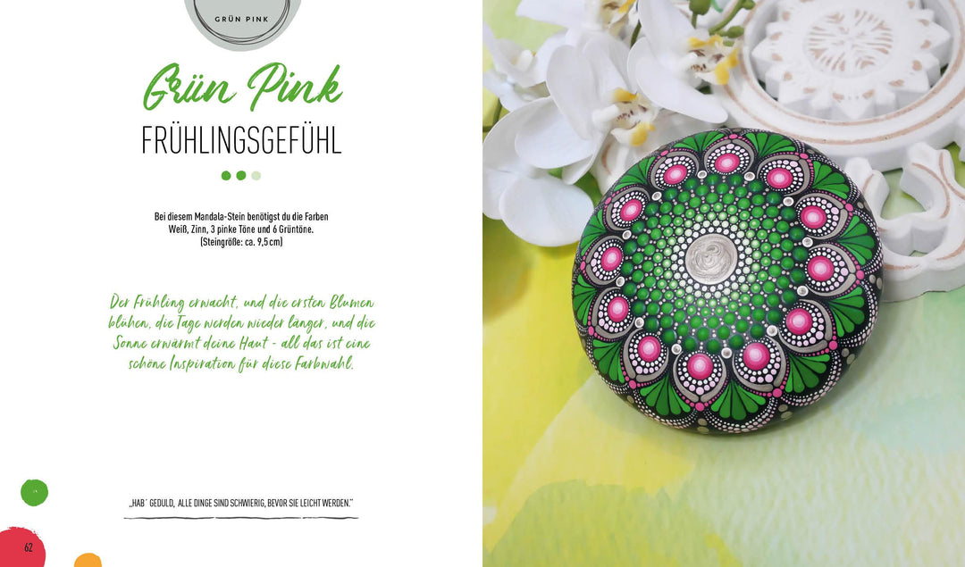 Steine bemalen - Mandala - Band 1 | Berstling, Anette