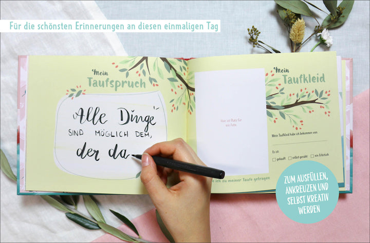 Meine Taufe (rosa) | -