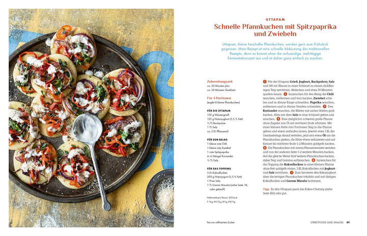 Deftig vegetarisch - Indien | Weber, Anne-Katrin