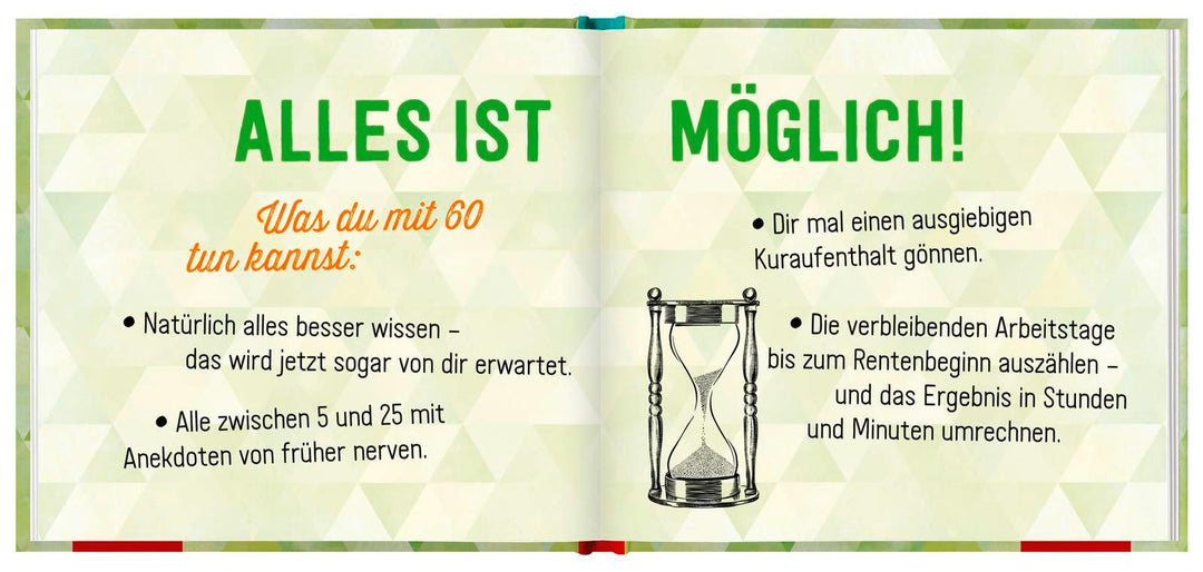 60 werden ist wahnsinnig berauschend! | -