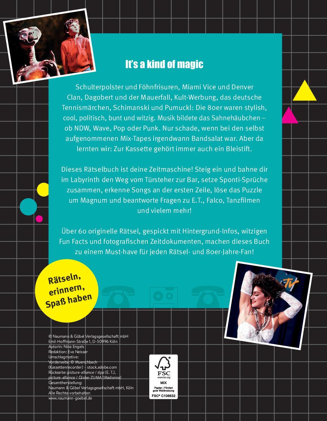 Die 80er Rätselbuch | -