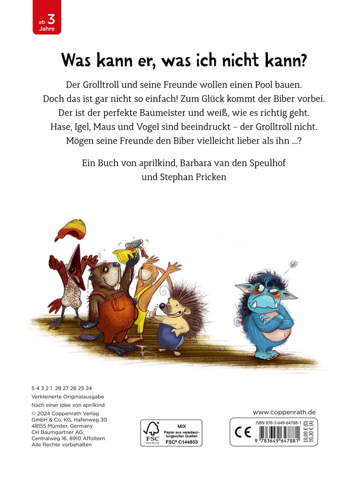 Der Grolltroll ... ist eifersüchtig! (Pappbilderbuch) | Speulhof, Barbara va...