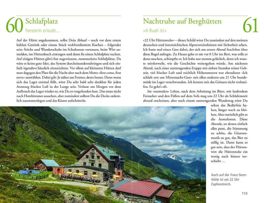 101 Dinge, die ein Alpenüberquerer wissen muss | Ruhland, Nina