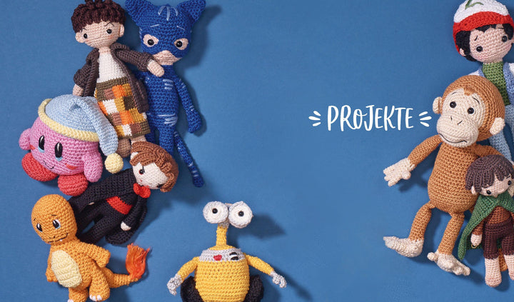 Helden der Kindheit - Das Häkelbuch - Band 6 | Borges, Inga | Urbanneck, Linda