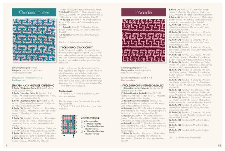 Das große Strickmuster 1x1 | Ulmer, Babette