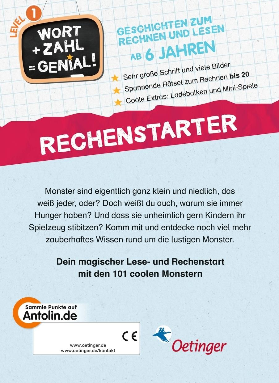 101 Monster rechnen wie wild! | Bogen, Ruby van der