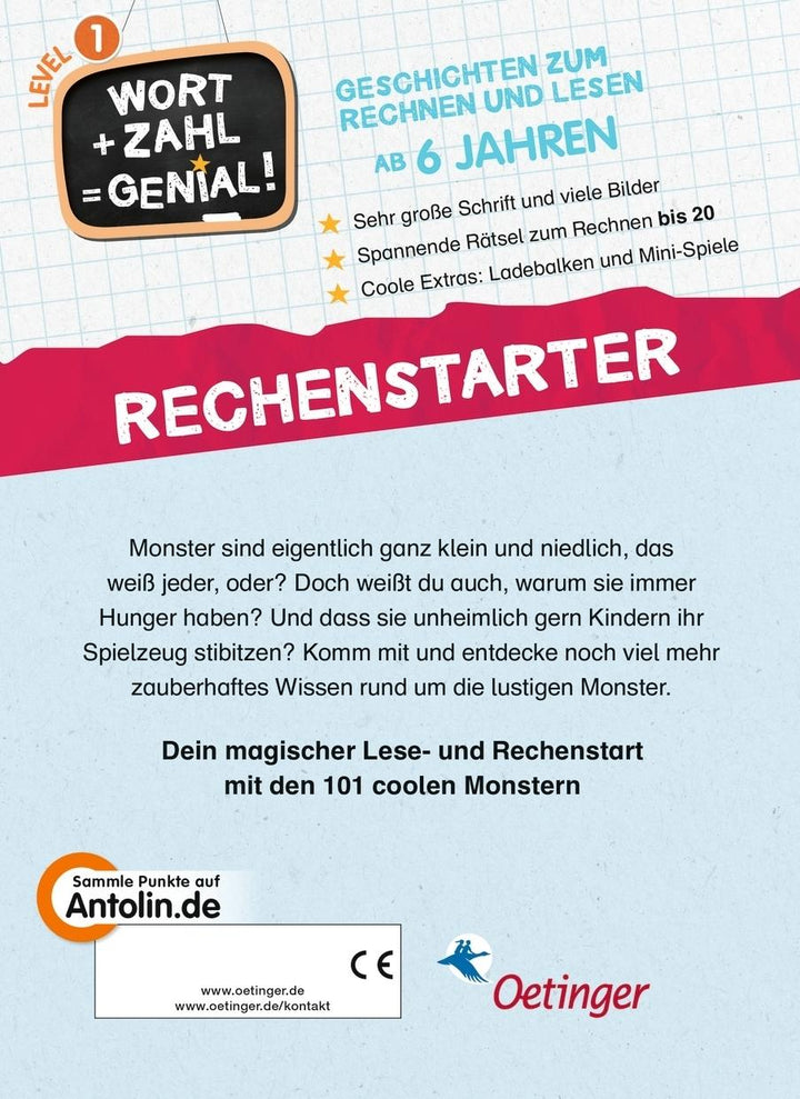 101 Monster rechnen wie wild! | Bogen, Ruby van der