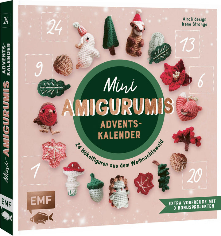 Mini-Amigurumis Adventskalender - Weihnachten im Wald | Caliri, Ilaria | Str...
